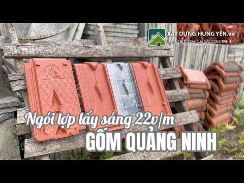 Ngói Lấy Sáng ThaiLand - Ngói Lợp Lấy Sáng 22v/m Gốm Quảng Ninh - Ngói Lợp Lấy Sáng Cao Cấp