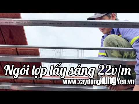 Ngói Lợp Lấy Sáng 22v/m | Ngói Lợp Lấy Sáng Viglacera Hạ Long | Ngói Lợp Lấy Sáng Gốm Đất Việt