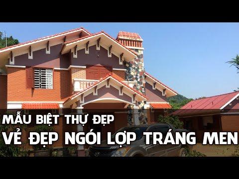 Mẫu Biệt Thự đẹp Sử Dụng Ngói Lợp Tráng Men | Ngói Men | Www.ngoimen.com