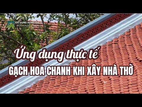 Ứng Dụng Thực Tế Gạch Trang Trí Hoa Chanh Cho Mái Nhà Thờ Và Các Công Trình Tâm Linh
