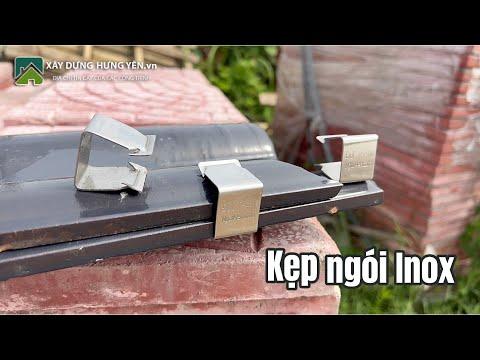 Phụ Kiện Lợp Ngói - Kẹp Ngói Inox Không Gỉ Đức Thắng | Kẹp Ngói Cắt Đức Thắng | Liên Hệ: 0888 288333