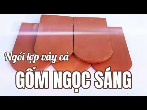 Ngói Lợp Vảy Cá | Gốm Ngọc Sáng | Gạch Ngói Ngọc Sáng | Ngói Lợp Nhà Thờ, đình, đền, Chùa Ngọc Sáng