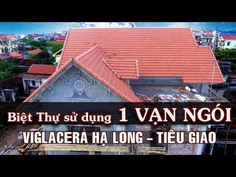 Biệt Thự Mái Thái Sử Dụng 1 Vạn Ngói Lợp 22v/m Viglacare Hạ Long - Tiêu Giao | Gạch Ngói Hạ Long |