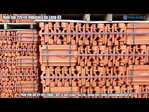 Ngói Lợp 2/v/m Viglacera Hạ Long A3 Tại Kho Hàng Cty Đức Thắng |Tổng Kho Phân Phối Gạch Ngói Hạ Long