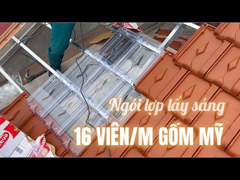 Ngói Lợp Lấy Sáng 16 Viên/m Gốm Mỹ | Giải Pháp Lấy ánh Sáng Tự Nhiên Cho Ngôi Nhà Của Bạn