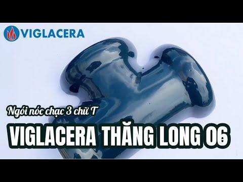 Ngói Nóc Chạc 3 Chữ T Tráng Men Viglacera Thăng Long 06 | Ngói Chữ T Chạc 3 Tráng Men