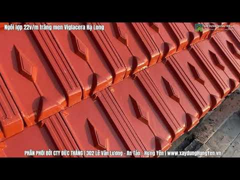 Ngói Lợp 22v/m Tráng Men Vilgacera Hạ Long | Gạch Ngói Viglacera Hạ Long Tại Hưng Yên