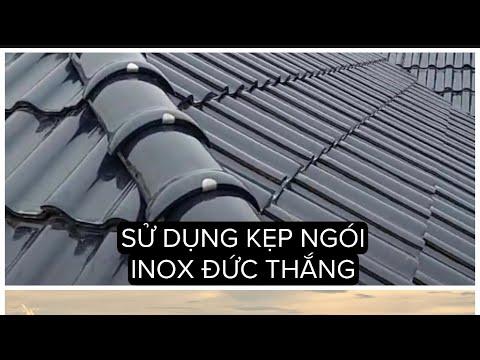 Thực Tế Công Trình Không Sử Dụng Và Công Trình Sử Dụng Kẹp Ngói Nóc Inox Đức Thắng
