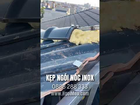 Kẹp Ngói Nóc Inox - Phụ Kiện Chống Bay Nóc Mái Nhật