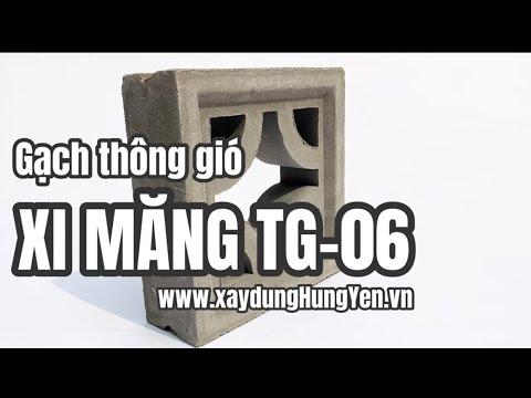 Gạch Thông Gió Xi Măng TG-06 | Gạch Thông Gió Tại Hưng Yên | Gạch Bông Gió Trang Trí Tại Hưng Yên