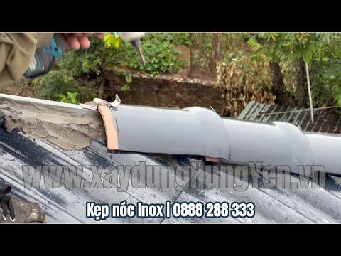 Phụ Kiện Lợp Mái Ngói Inox | Kẹp Ngói Nóc Inox Không Gỉ | Kẹp Cố định Ngói Nóc Inox