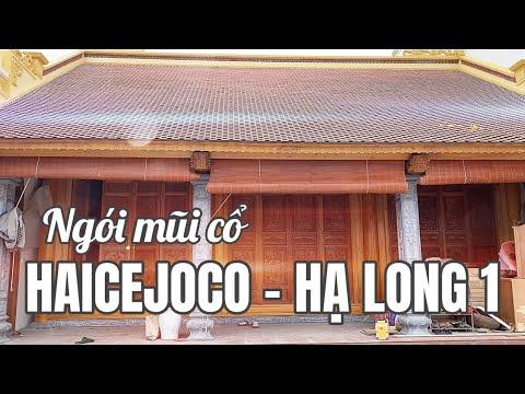 Nhà Thờ Gia đình 3 Gian Sử Dụng Ngói Mũi Cổ Haicejoco - Hạ Long 1 | Ngói Haicejoco Lợp đình đền Chùa