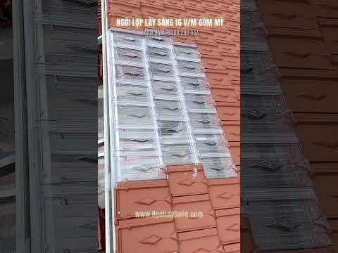 Ngói Lợp Lấy Sáng 16 Viên/m Gốm Mỹ - Giải Pháp Lấy Sáng Tự Nhiên Cho Ngôi Nhà Của Bạn