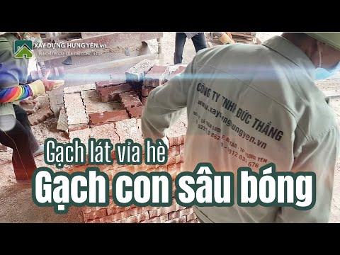 Gạch Lát Vỉa Hè Con Sâu Bóng Chất Lượng Cao Tại Hưng Yên | Sản Xuất  Phân Phối Bởi Công Ty Đức Thắng