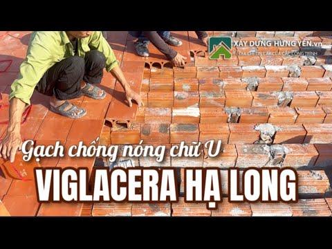 Gạch Chống Nóng Chữ U Viglacera Hạ Long | Gạch Ghế Chống Nóng | Gạch Chống Nóng Cao Cấp Viglacera