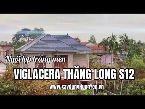 Biệt Thự 2 Tầng Sử Dụng Ngói Lợp Tráng Men Viglacera Thăng Long S12 | Ngói Sóng Tráng Men Viglacera