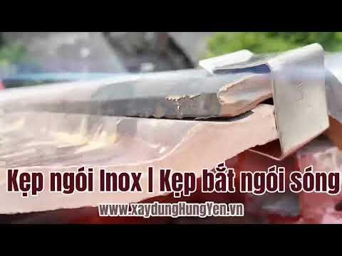 Kẹp Ngói Inox | Bắt Kẹp Ngói Sóng Tráng Men | Kẹp Ngói Men | Kẹp Ngói Sóng | Kẹp Ngói Sóng Inox