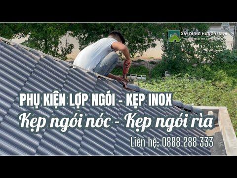 Kẹp Ngói Nóc Inox - Kẹp Ngói Rìa Inox Không Gỉ Dành Cho Ngói Men | Phụ Kiện Lợp Ngói | Kẹp Ngói Bò