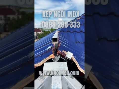 Mái Ngói Prime - Hera Sử Dụng Kẹp Ngói Inox Đức Thắng.