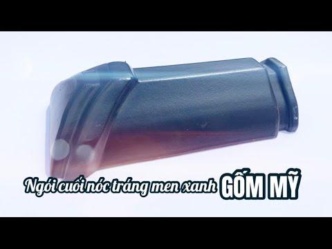 Ngói Cuối Nóc Xanh Tráng Men Gốm Mỹ | Ngói Cuối Nóc Gốm Mỹ | Nóc Gốm Mỹ Tráng Men | Gạch Ngói Gốm Mỹ