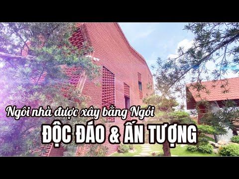 Ngôi Nhà độc đáo Và ấn Tượng Khi được Xây Bằng Hàng Ngàn Viên Ngói Thay Gạch