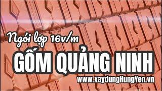 Biệt thự mái thái sử dụng Ngói lợp 16v/m Gốm Quảng Ninh | Phân phối bởi cty Đức Thắng - Hưng Yên