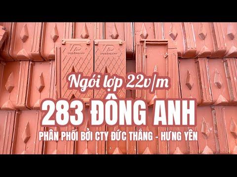 Ngói Lợp 22v/m Đông Anh | Gạch Ngói 283 Đông Anh | Ngói Lợp 283 Đông Anh Tại Hưng Yên