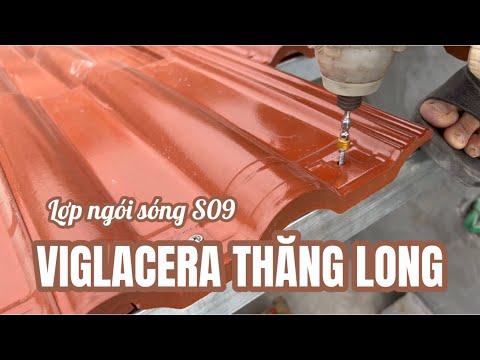 Lợp Ngói Sóng Tráng Men Viglacera Thăng Long S09 Tại Công Trình | Ngói Lợp Tráng Men Viglacera