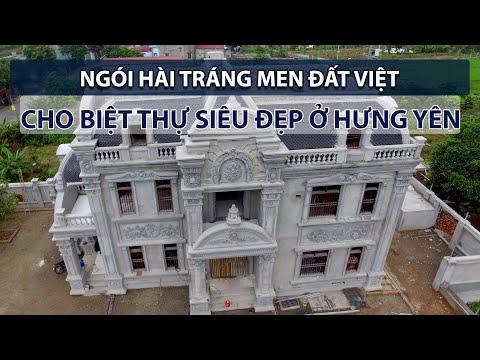 Biệt Thự To đẹp Tại Hưng Yên | Ngói Hài Tráng Men Đất Việt | Gạch Ngói Đất Việt
