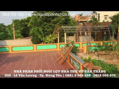 Mẫu Nhà Thờ Gia đình đẹp | Ngói Lợp Nhà Thờ || Www.ngoilopdinhchua.com