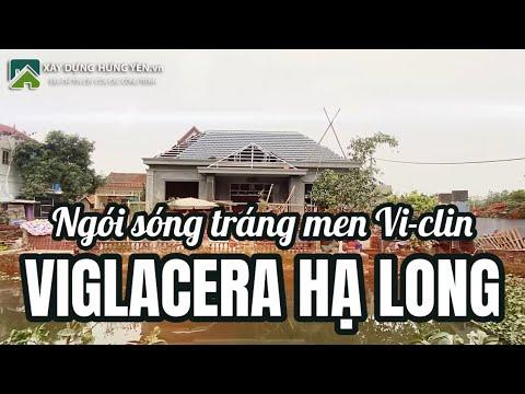 Ngói Sóng Tráng Men Xanh đậm Vi-clin | Ngói Sóng Tráng Men Xanh đậm Viglacera Hạ Long