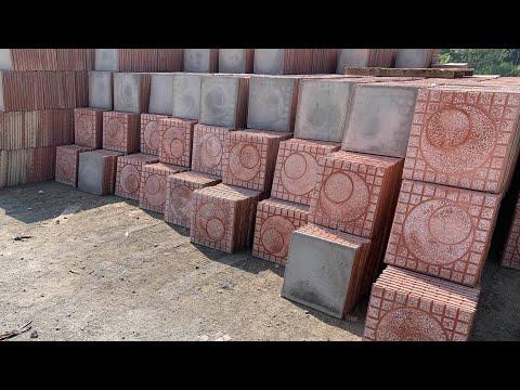 Sản Xuất Gạch Lát Vỉa Hè Terrazzo | Sản Xuất Gạch Lát Sân Vườn Terrazzo | Xây Dựng Hưng Yên.vn