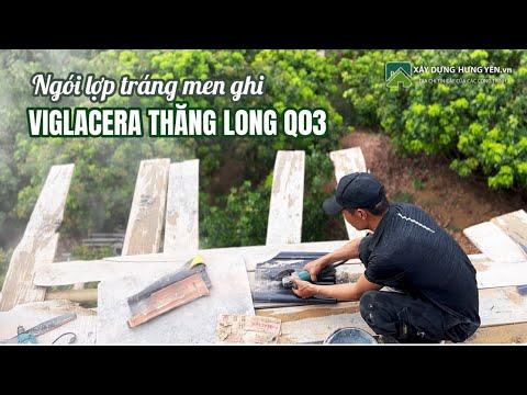 Ngói Tráng Men Q03 Ghi Viglacera Thăng Long | Ngói Lợp Cao Cấp Dành Cho Công Trình Tân Cổ điển