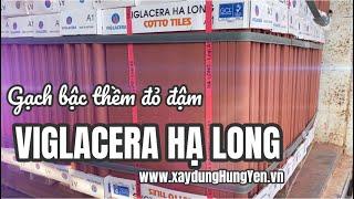 Gạch bậc thềm đỏ đậm Viglacera Hạ Long tại kho hàng nhà phân phối Vũ Văn Thắng - Hưng Yên