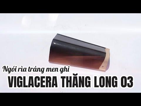Ngói Rìa Tráng Men Vigalcera Thăng Long Màu Ghi 03 | Ngói Cạnh 03 Viglacera Thăng Long | Ngói Cạnh