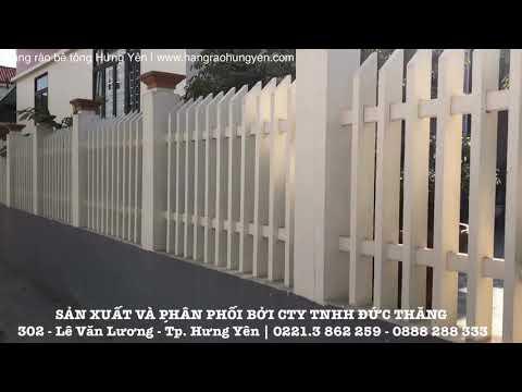 Hàng Rào Bê Tông Hưng Yên | Hàng Rào Bê Tông Chất Lượng Cao | 0888 288 333 | Www.hangraoHungYen.com
