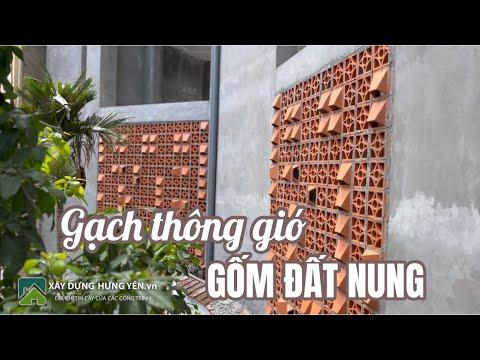 Gạch Thông Gió đất Nung | Gạch Bông Gió đất Nung | Gạch ô Thoáng đất Nung | Gạch Bánh ú đất Nung