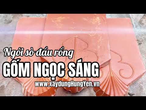 Ngói Sò đầu Rồng Ngọc Sáng | Sản Phẩm Sử Dụng Lợp đình, đền, Chùa, Nhà Thờ Và Công Trình Tâm Linh
