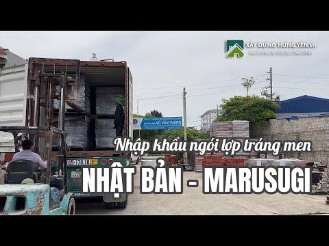 Nhập Khẩu Ngói Lợp Nhật Bản Cao Cấp Marusugi Tại Kho Hàng Công Ty Đức Thắng - Hưng Yên | 0888288 333