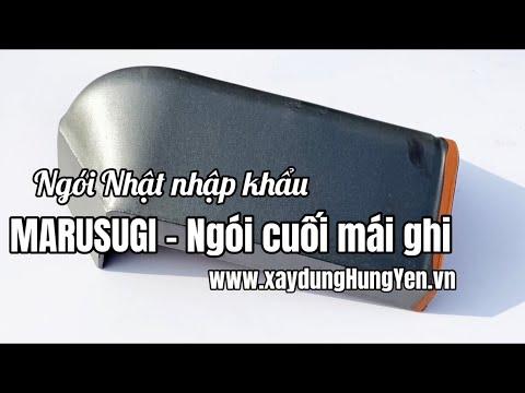 Ngói Lợp Nhập Khẩu Nhật Bản Marusugi Eagle Lock - Cuối Mái Ghi | Ngói Nhập Khẩu Nhật Bản Cao Cấp