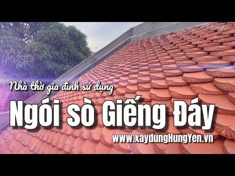 Nhà Thờ Gia đình Sử Dụng Ngói Sò Cổ Giếng Đáy | Phân Phối Bởi Cty Đức Thắng | 0221.3 862 259