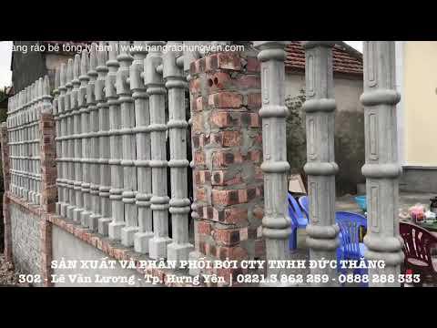 Hàng Rào Bê Tông Hưng Yên | Hàng Rào Bê Tông Chất Lượng Cao Tại Hưng Yên | Www.hangraohungyen.com