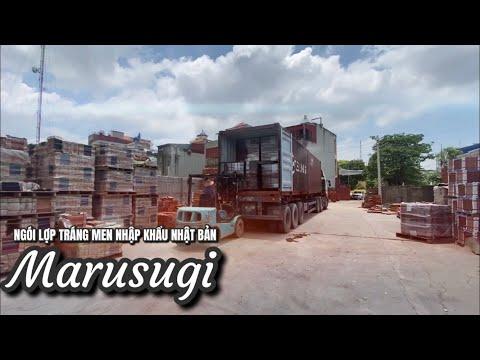 Nhập Khẩu Ngói Lợp Tráng Men Nhật Bản Marusugi Tại Nhà Phân Phối Đức Thắng, Hưng Yên | 02213.862 259