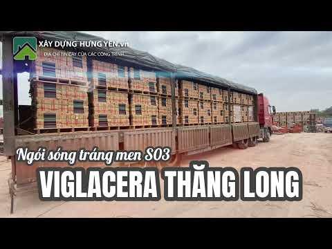 Ngói Sóng Tráng Men Ghi Xám Viglacera Thăng Long S03 | Ngói Sóng Tráng Men Cao Cấp Viglacera