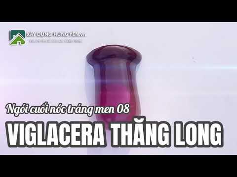 Ngói Cuối Nóc Màu 08 Cafe Tráng Men Viglacera Thăng Long | Cuối Nóc Tráng Men Màu Nâu Chocolate 08