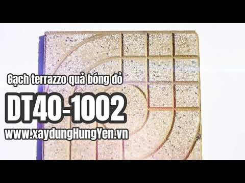 Gạch Lát Sân Vườn Terrazzo Mắt Nai Màu Vàng DT40-1002 | Gạch Lát Sân Vườn, Gạch Lát Vỉa Hè Hưng Yên