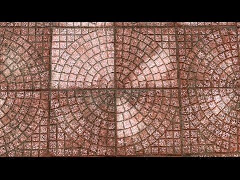 Lát Gạch Terrazzo TD40 - 124 Tại Công Trình | Gạch Lát Sân Vườn, Gạch Lát Vỉa Hè | Xây Dựng Hưng Yên