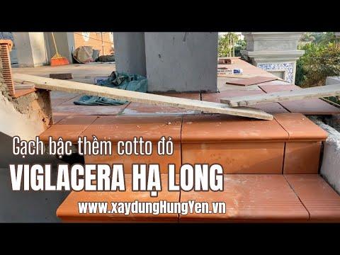 Gạch Bậc Thềm Cotto Viglacera Hạ Long đỏ | Gạch Bậc Thềm | Gạch Cotto | Gạch Ngói Viglacera Hạ Long