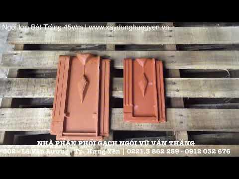 Ngói Lợp Bát Tràng 45v/m | Gạch Ngói Bát Tràng | Xây Dựng Hưng Yên | Www.xaydunghungyen.vn