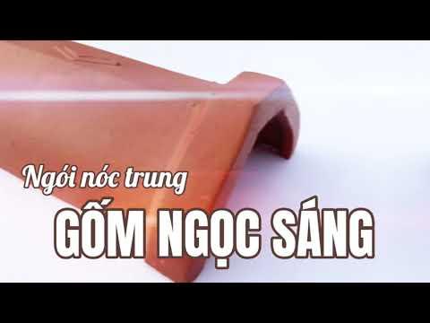 Ngói Nóc Trung Gốm Ngọc Sáng | Ngói Bò Trung Gốm Ngọc Sáng | Bò Trung Ngọc Sáng, Gạch Ngói Ngọc Sáng